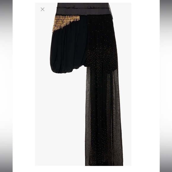 NWT Zara Limited Edition Scarf Mini Skirt - Picture 5 of 11